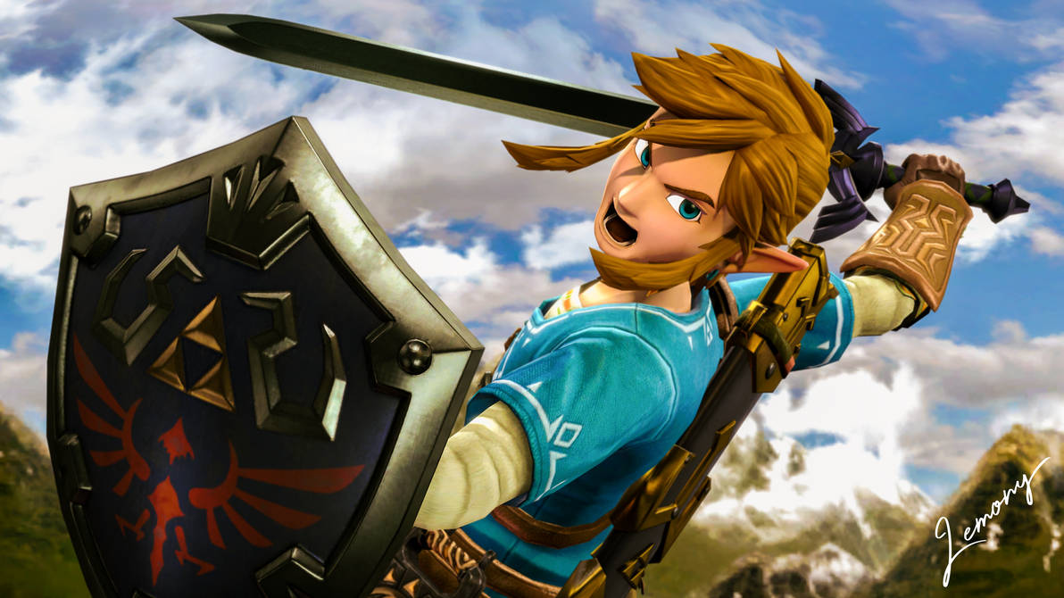 Link - Super Smash Bros. Ultimate / SFM by LemonySenpai on DeviantArt