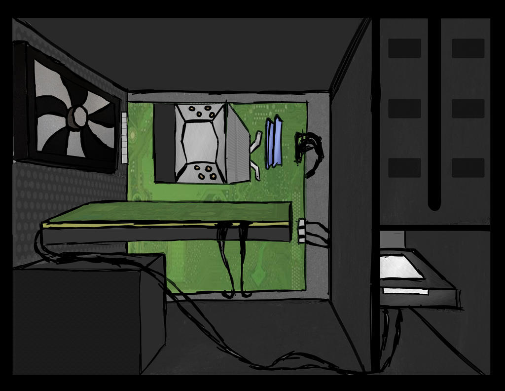 Computer Cross Section by MitchActon on DeviantArt