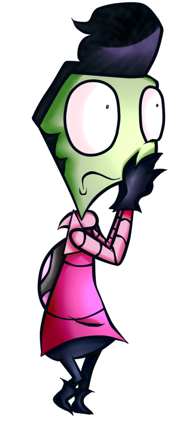 Scared Zim