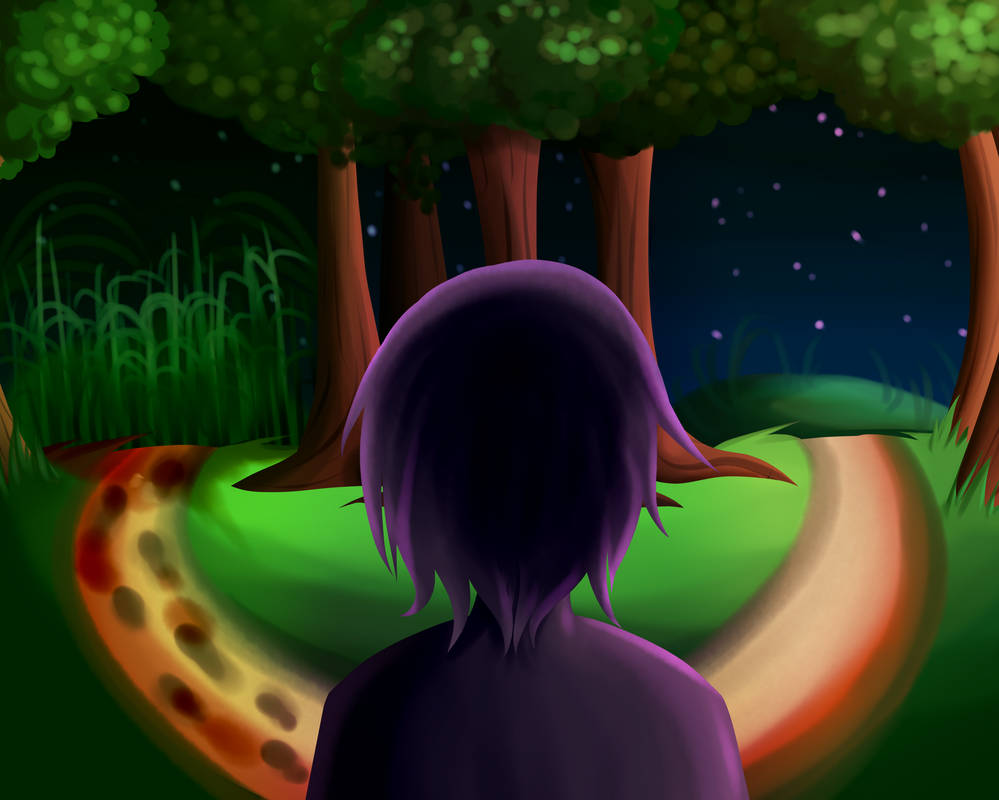 The Road Not Taken by gumworthzzz on DeviantArt