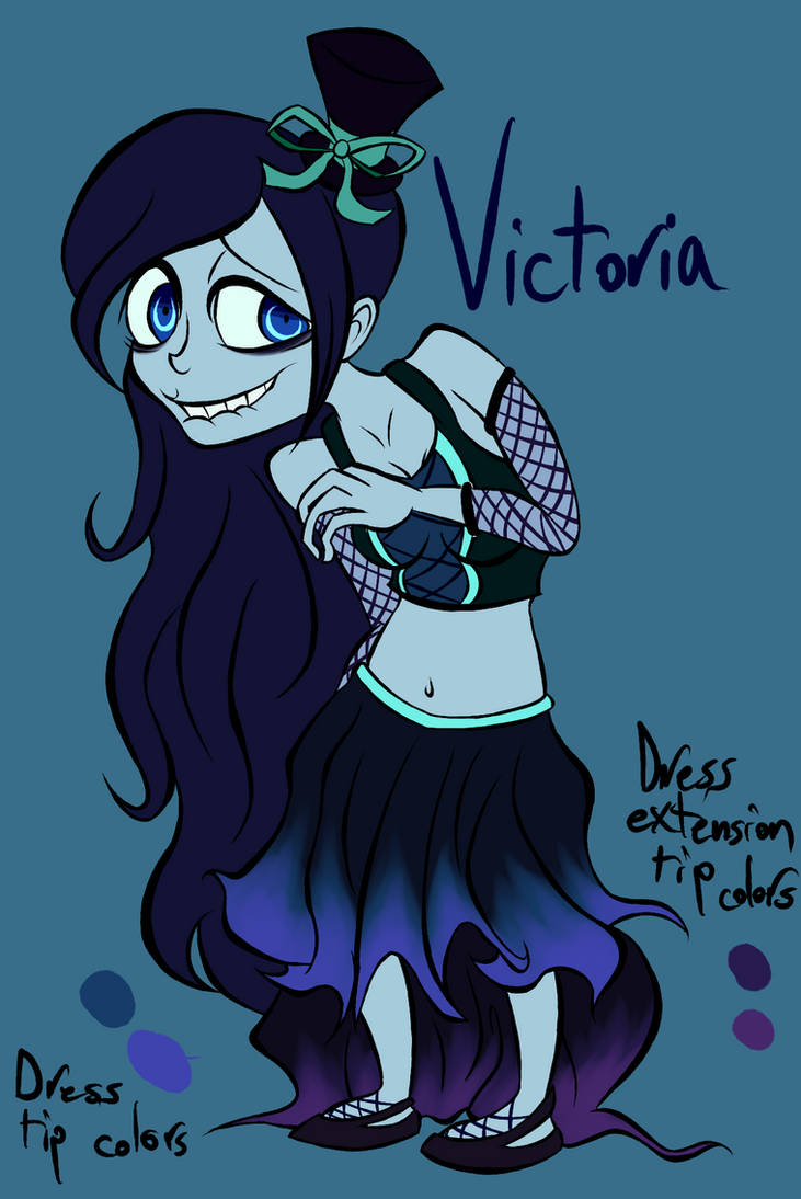 Victoria Character Reference Sheet by gumworthzzz on DeviantArt