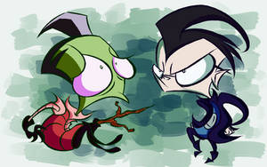 Zim And Dib