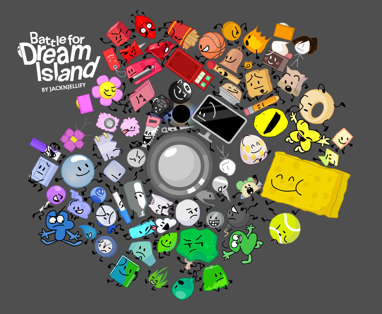 Battle for Dream Island Cast by AlmightyAmitie on DeviantArt