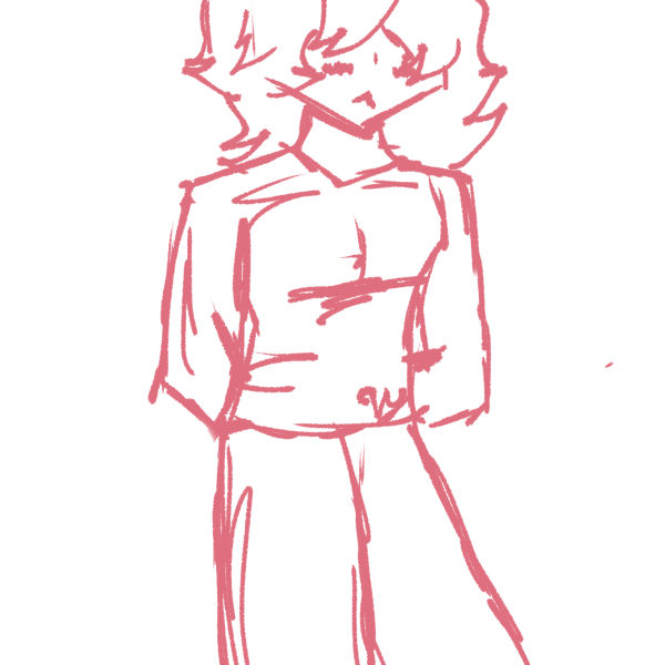 Simple very rough sketch by VelvetDraws303 on DeviantArt