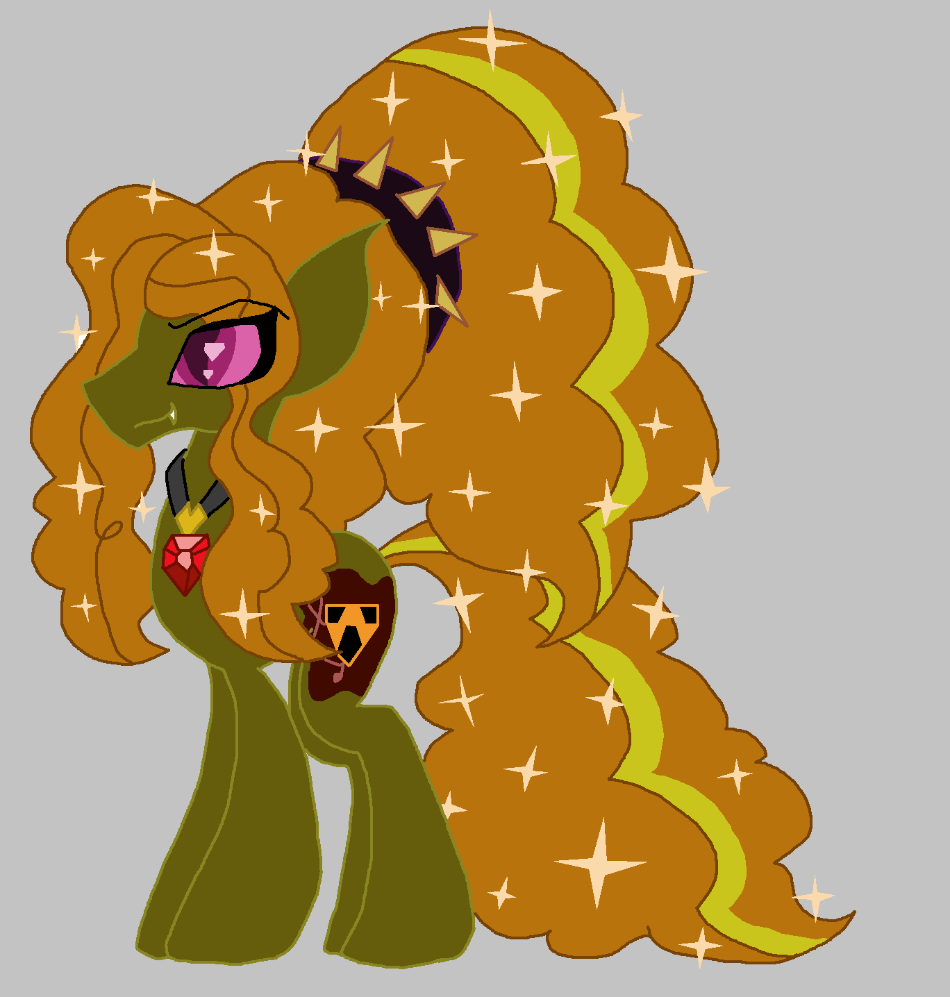 Nightmare Adagio Dazzle Pony