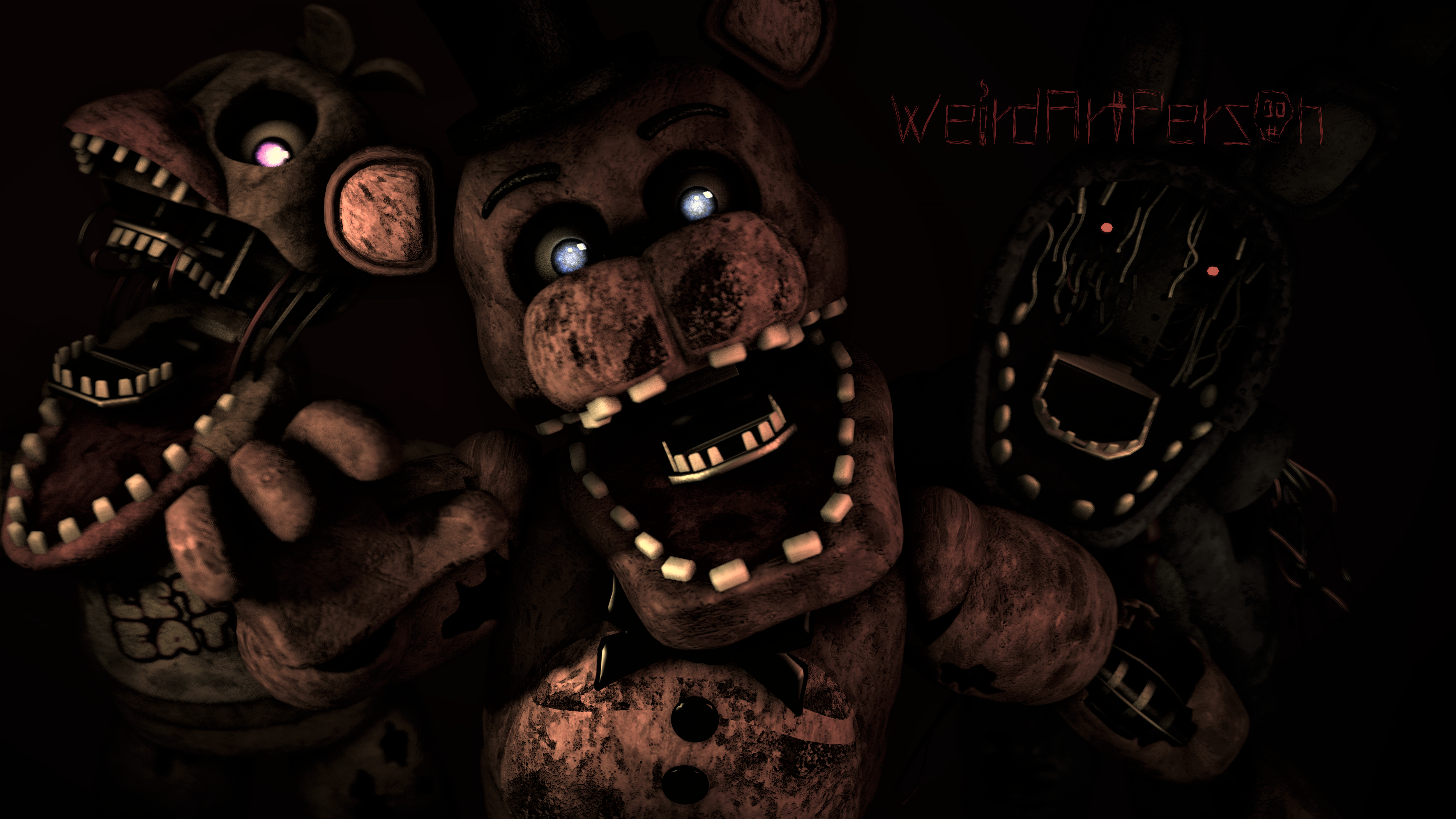 SFM FNaF] Nightmare Bonnie Wallpaper by RedHeadRetard on DeviantArt