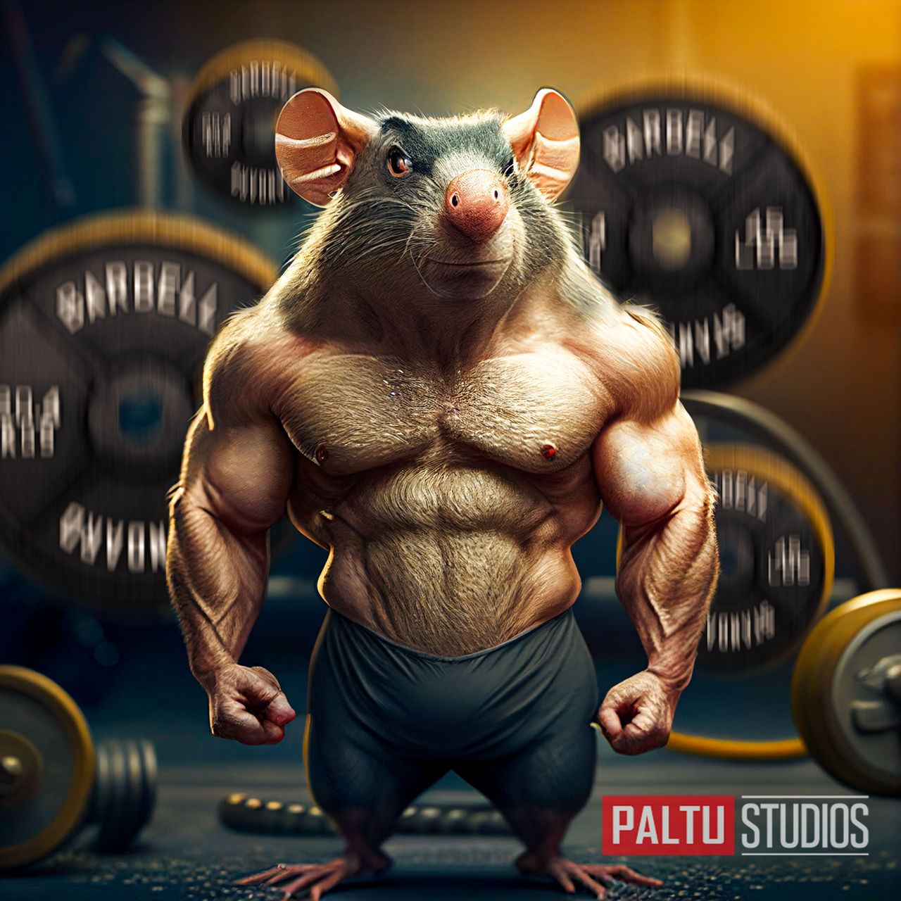 Two Buff Rats Muscular Gym Rats at Spencer Burke-gaffney blog