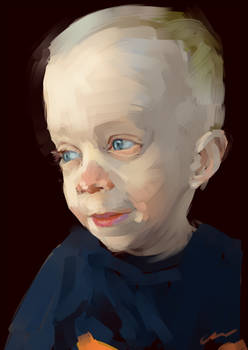 Portrait of young boy