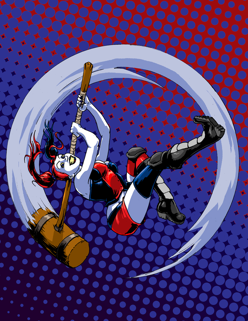 Harley Quinn Color