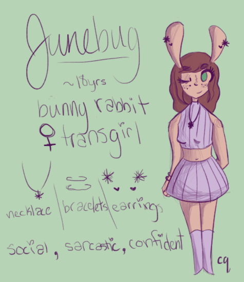 Xmacro Junebug Junebug Ref by mintsicles on DeviantArt
