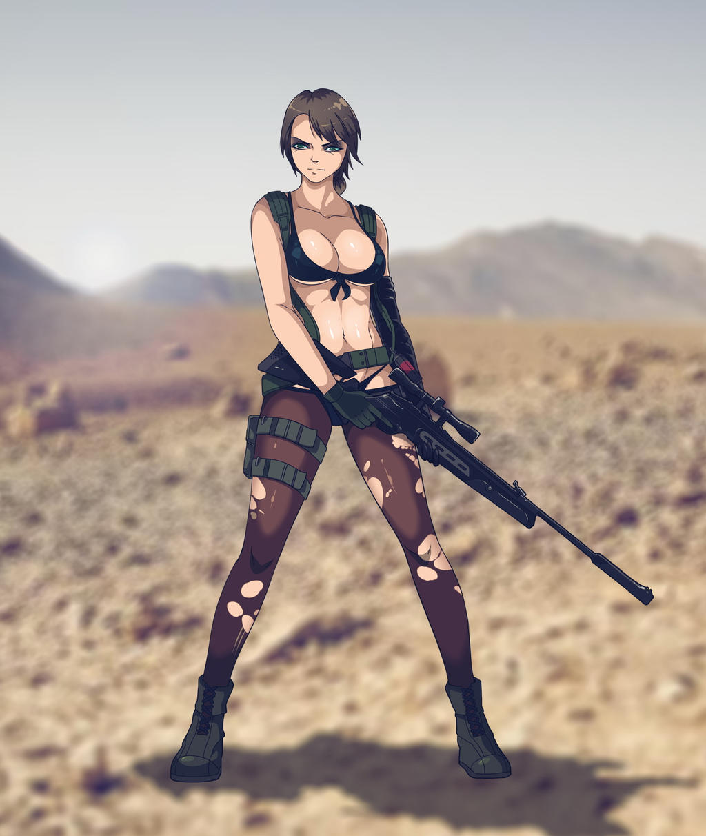 Metal Gear Solid: Quiet by Texic