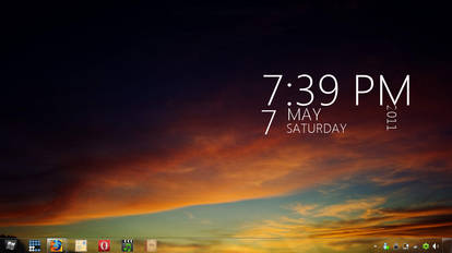 windows 7 desktop -- may 2011