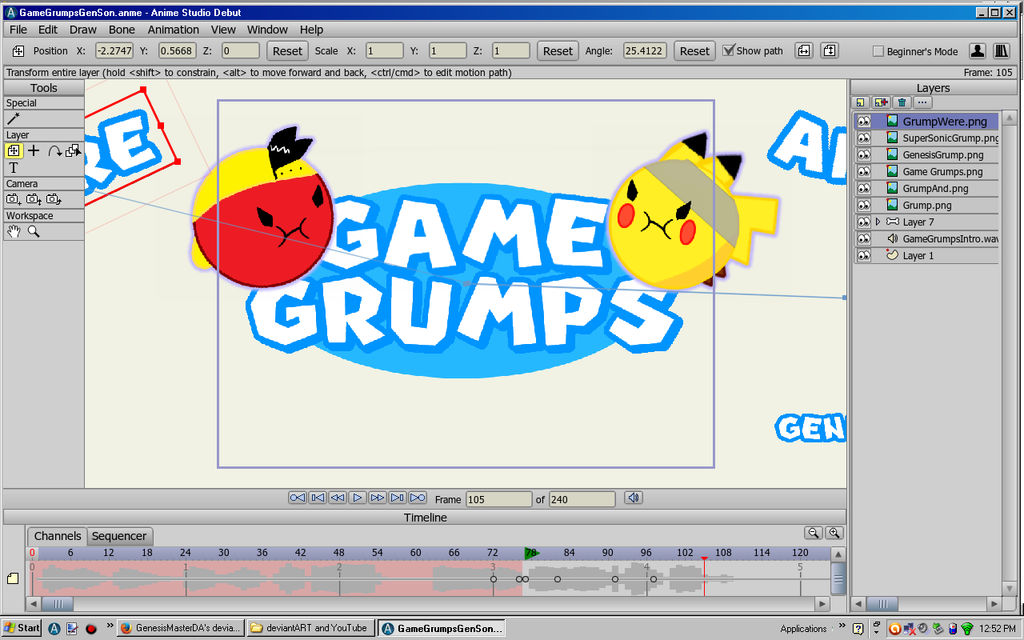 A ''Grumpy'' New Animation by GenesisMasterDA on DeviantArt