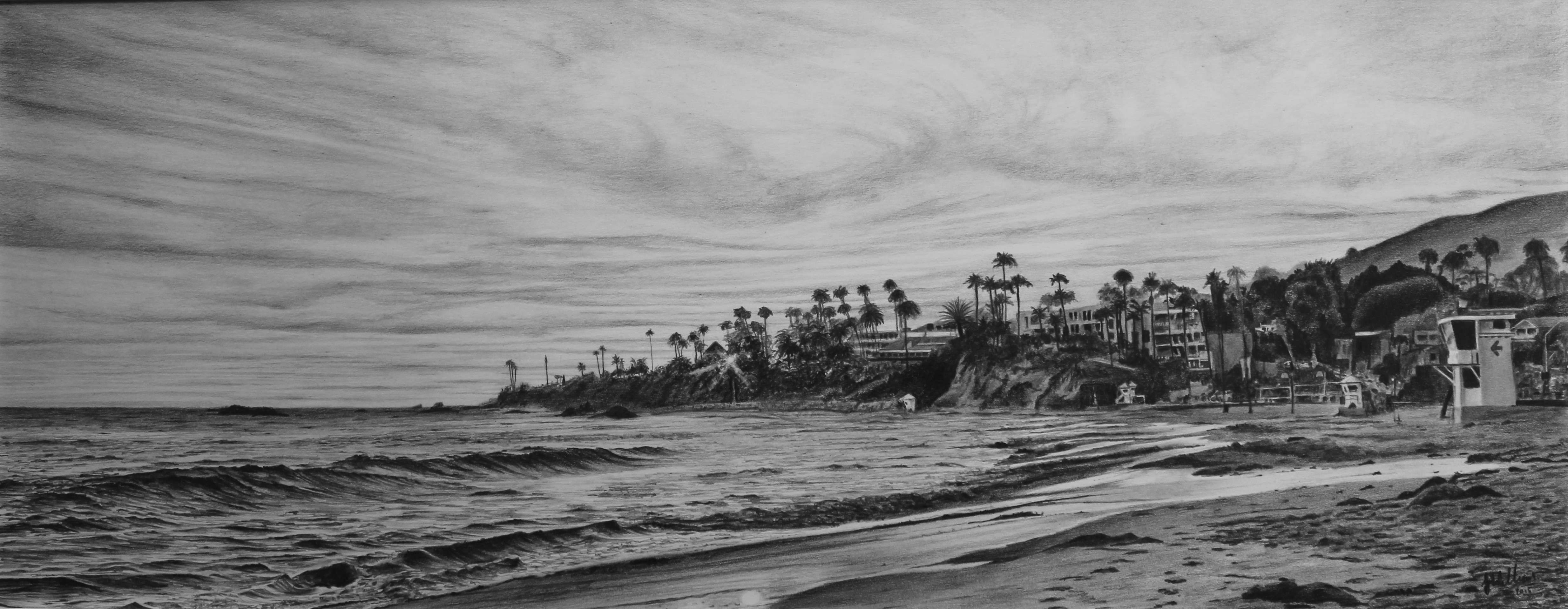 Laguna Beach - Graphite Pencils