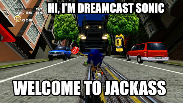 Jackass Dreamcast Sonic Edition