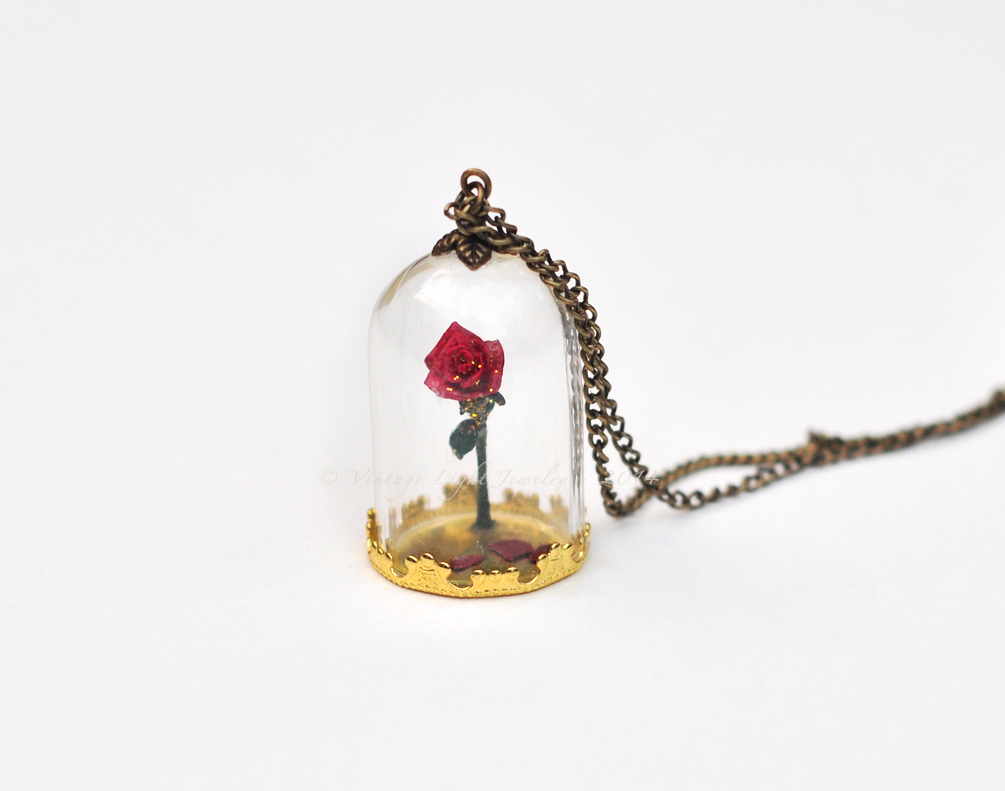 Beauty And The Beast Enchanted Rose 3 By Vintagelightjewelry On Deviantart Beauty And The Beast Enchanted Rose 3 By Vintagelightjewelry On Deviantart