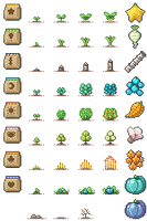 Stemlin Cultivated Plant Sprites