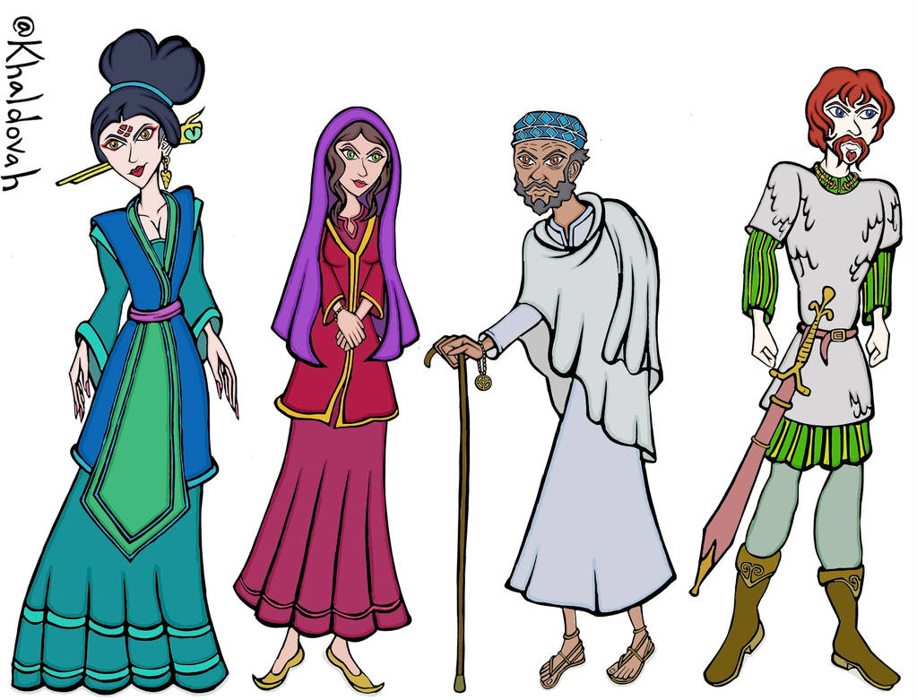 Landmark Humans Deviantart Ternarh Bestiary: Humans by KhalDovah88 on DeviantArt