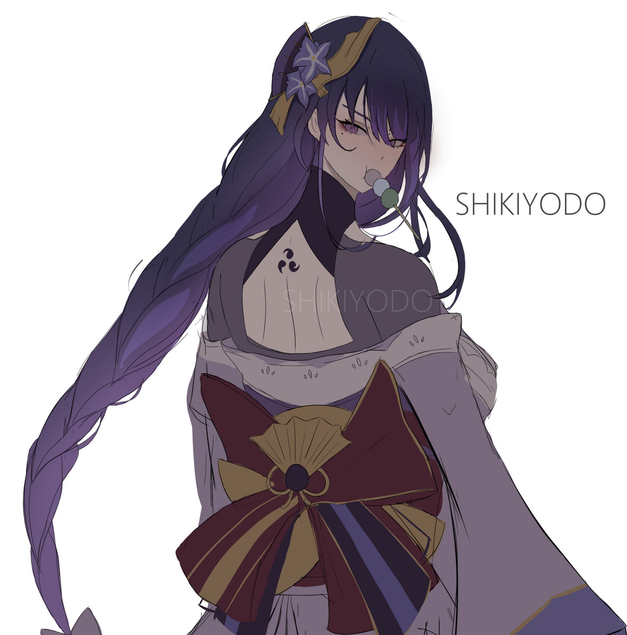 Raiden Shogun by gabwhiite on DeviantArt