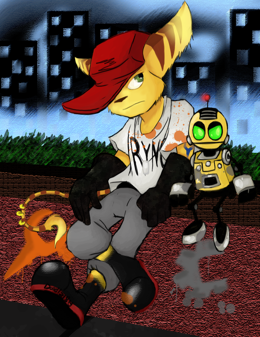 Collab: GTA_Ratchet and Clank style