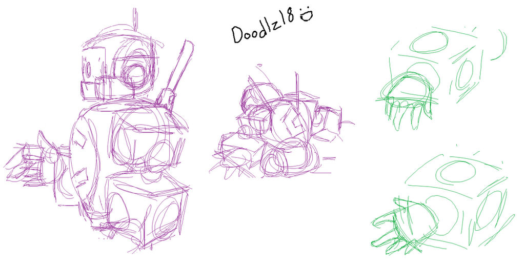 Cubix Sketchs by Doodlz18 on DeviantArt