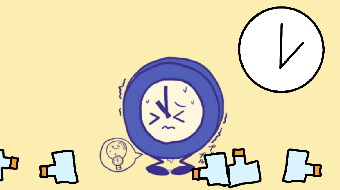 Clocks Yet Another Holding Challenge by INeedToGoPee on DeviantArt