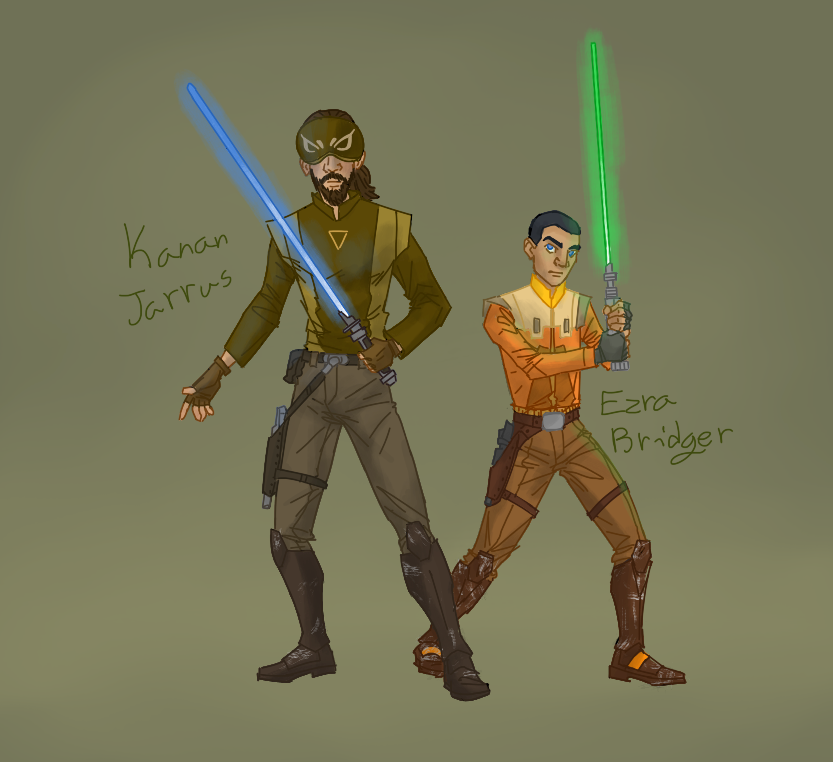 Kanan Jarrus - Blinded Jedi Knight by sprgrl18 on DeviantArt