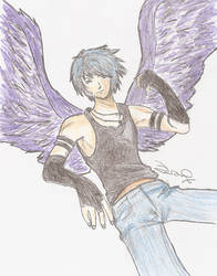 Male Fallen Angel