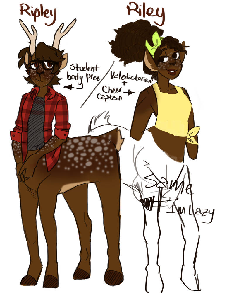 Ripley and Riley Ref by PeachyMatsu on DeviantArt