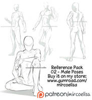 References pack - Male poses