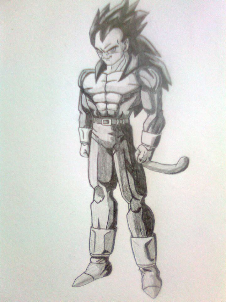 ss4 vegeta concept