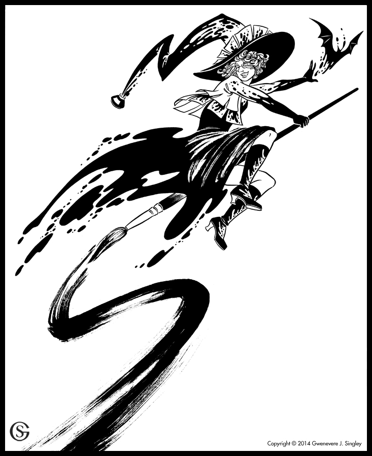 Ink Witch by QueenGwenevere