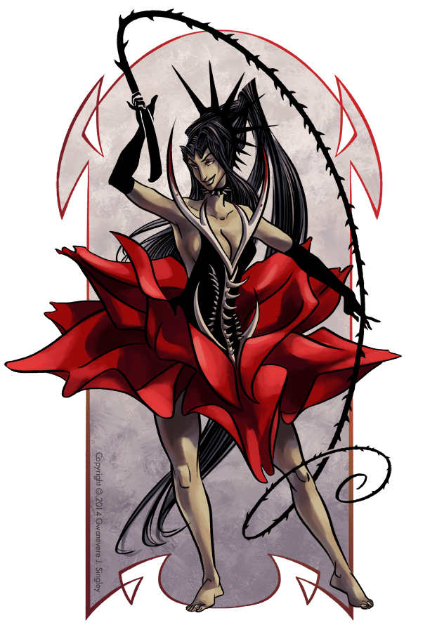 Scarlet Rose by QueenGwenevere