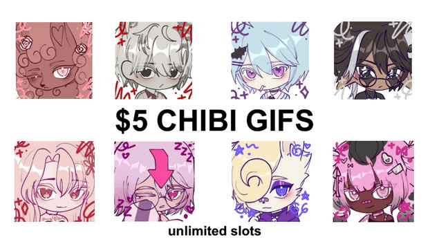 $5 CHIBI GIFS (OPEN)
