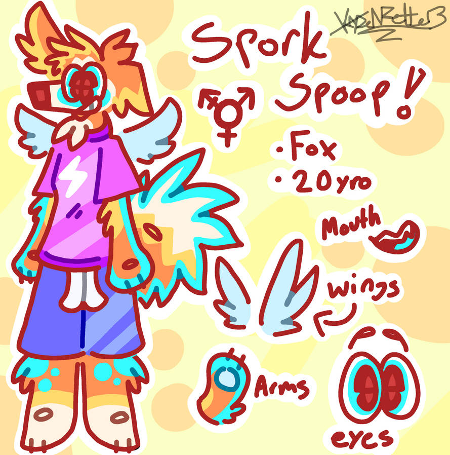 Spork ref by JustCantStopp on DeviantArt