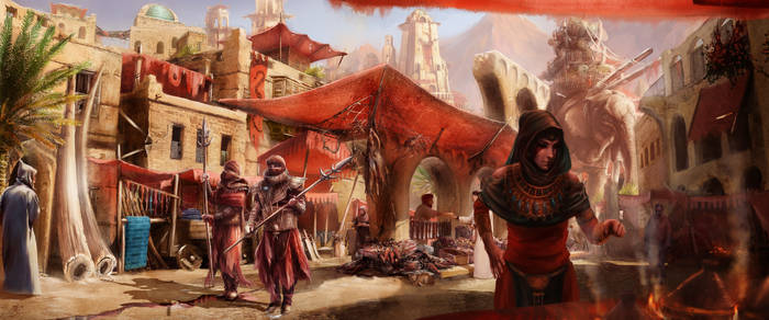 The Umbar Market, Harad