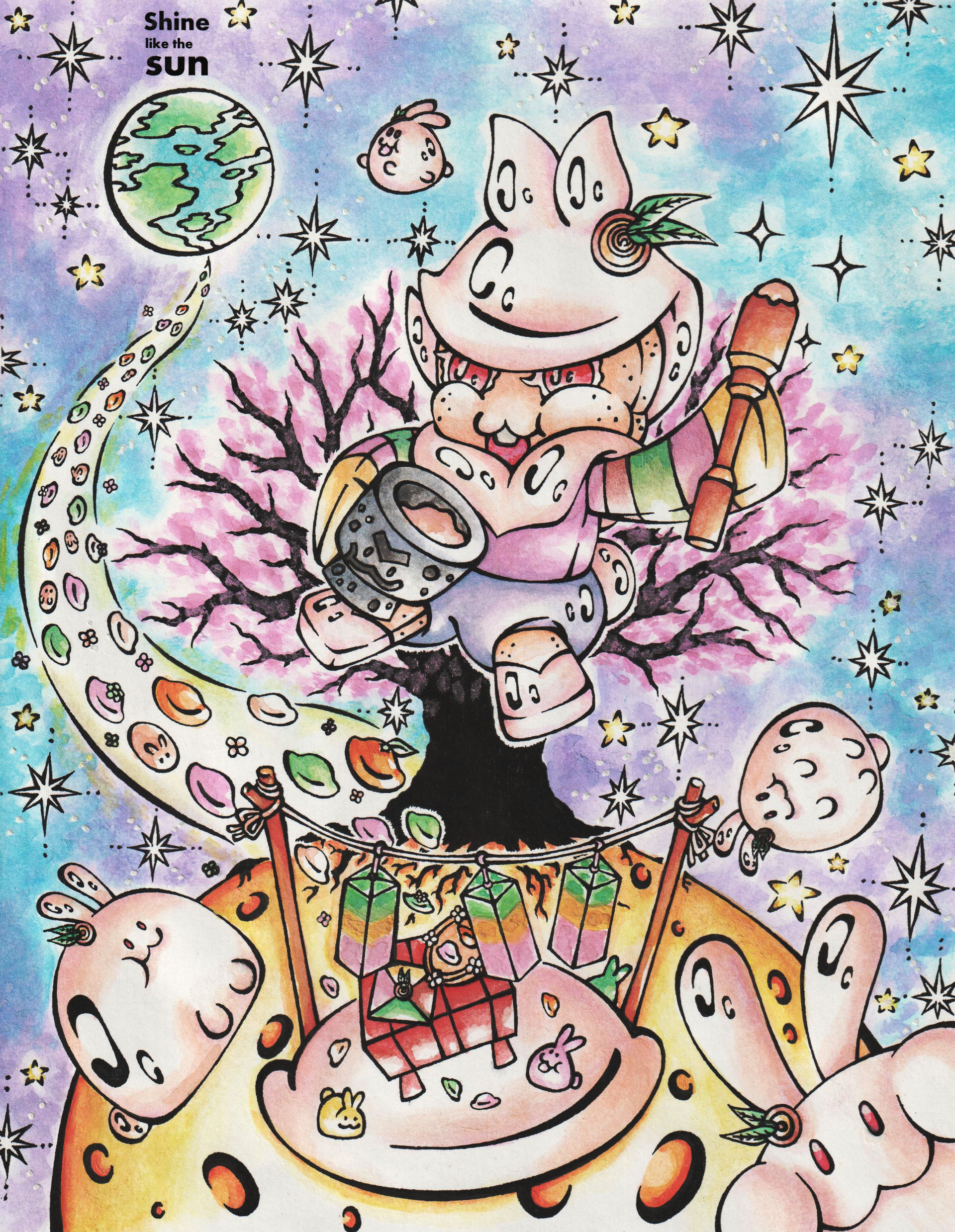 Moon Rabbit Cookie by Shine-like-the-sun on DeviantArt