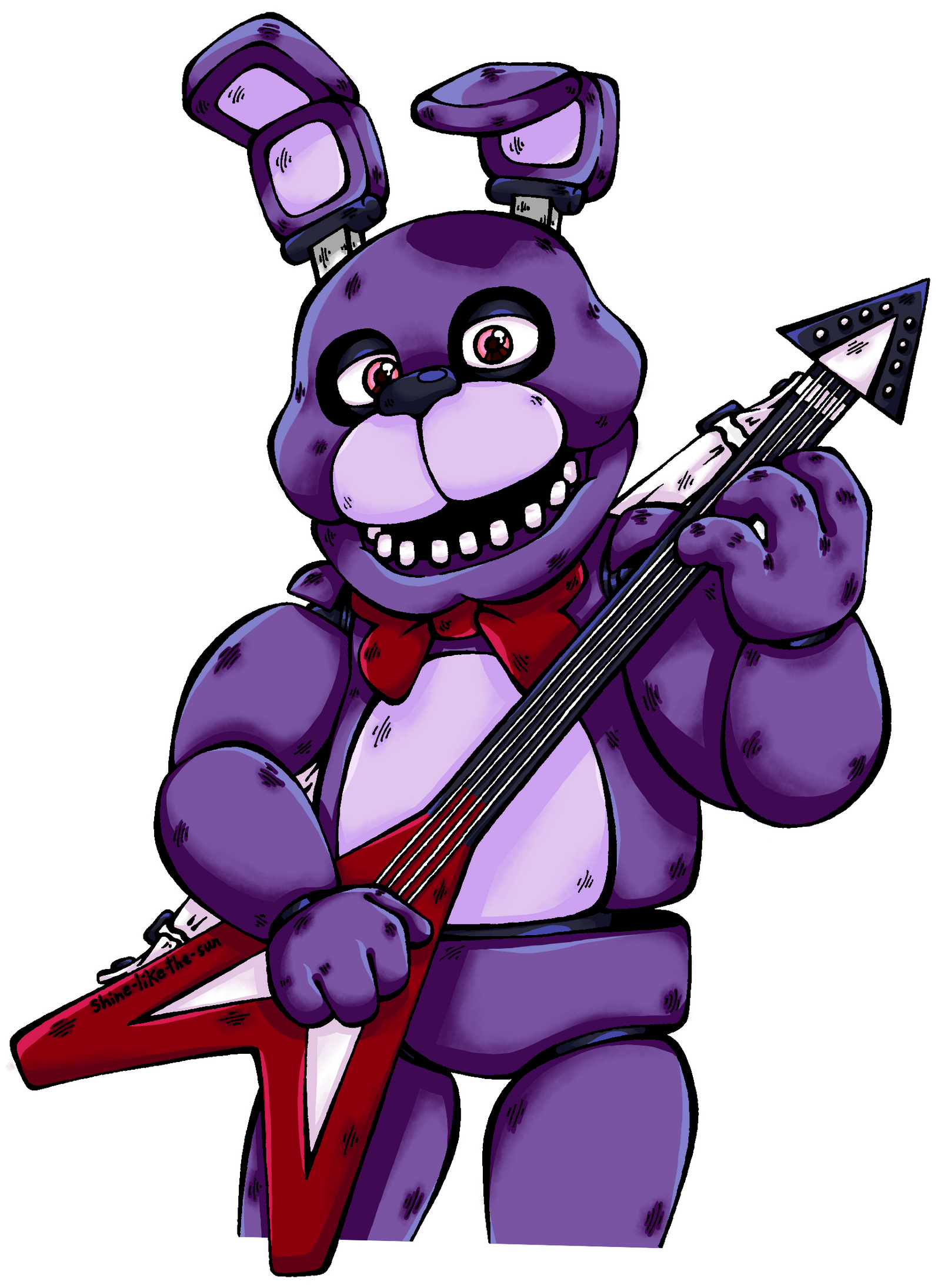 Fnaf 2 Rabbit FNAF Bunny color by Shine-like-the-sun on DeviantArt