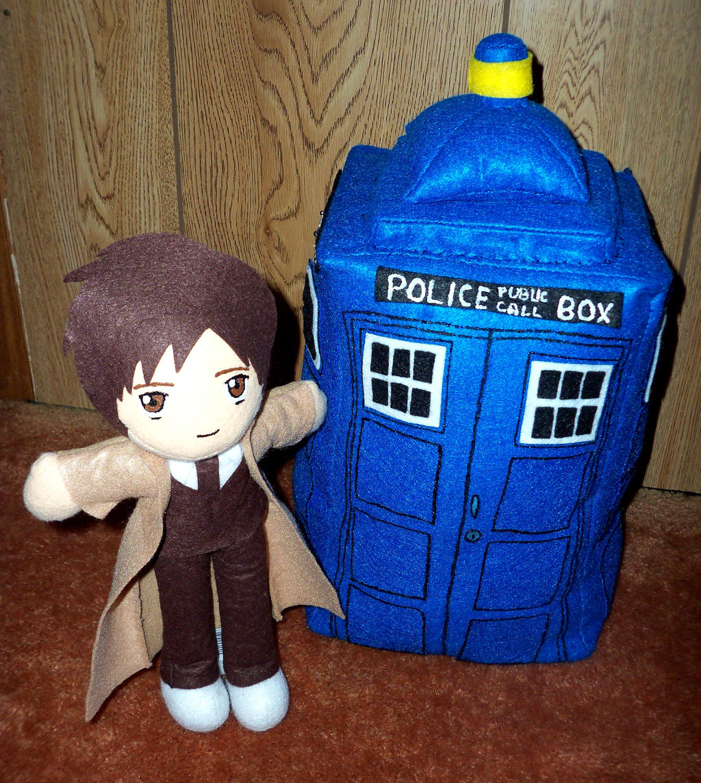 10th Doctor and Tardis