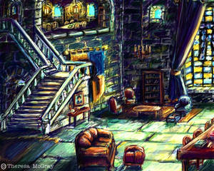 The Ravenclaw Common Room