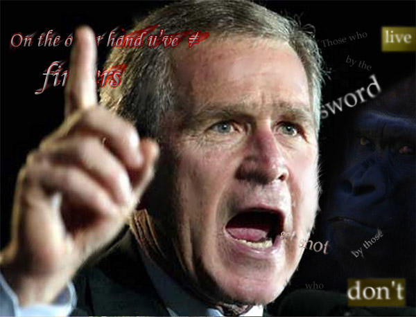 Bush finger by Jamel on DeviantArt