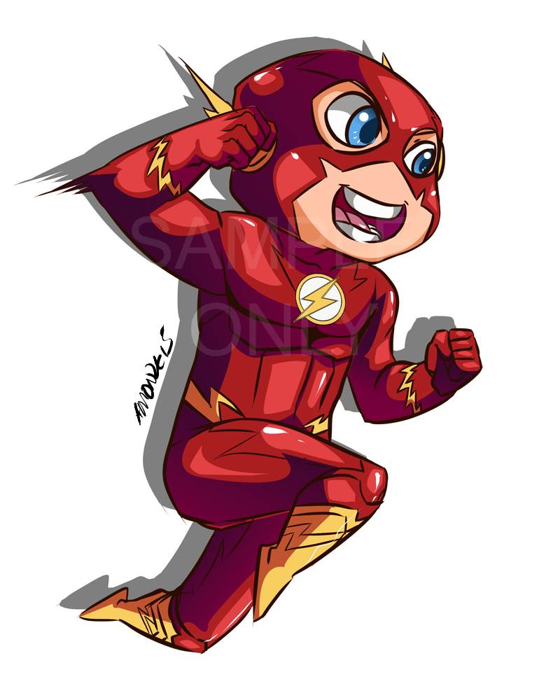 Flash Chibi Animation Characters Chibi FLASH by Loveustight on DeviantArt