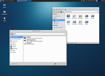Xubuntu 13.04 Default Theme by gridcube