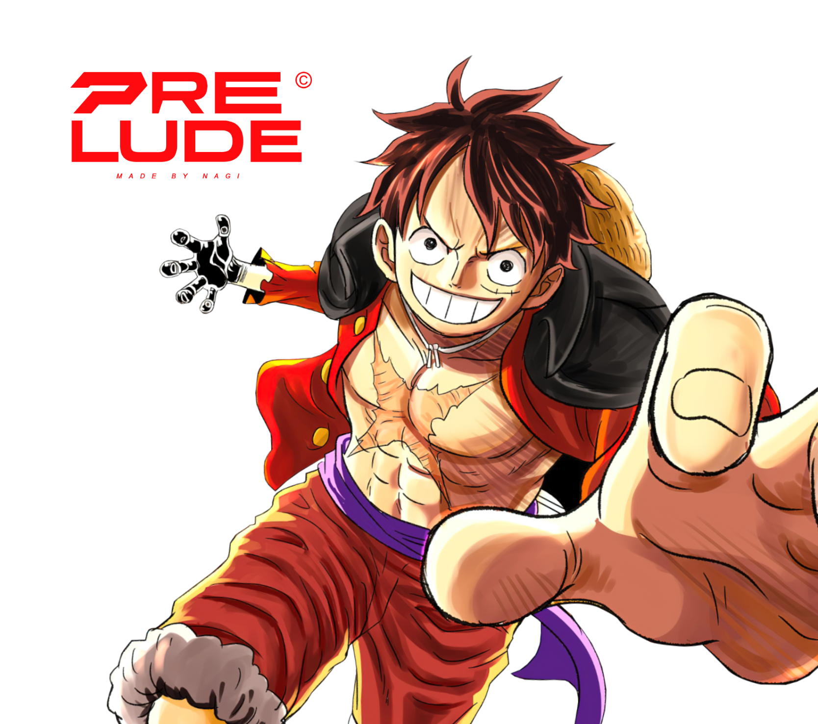 RENDER] Monkey D Luffy - One Piece by PreludeGFX on DeviantArt