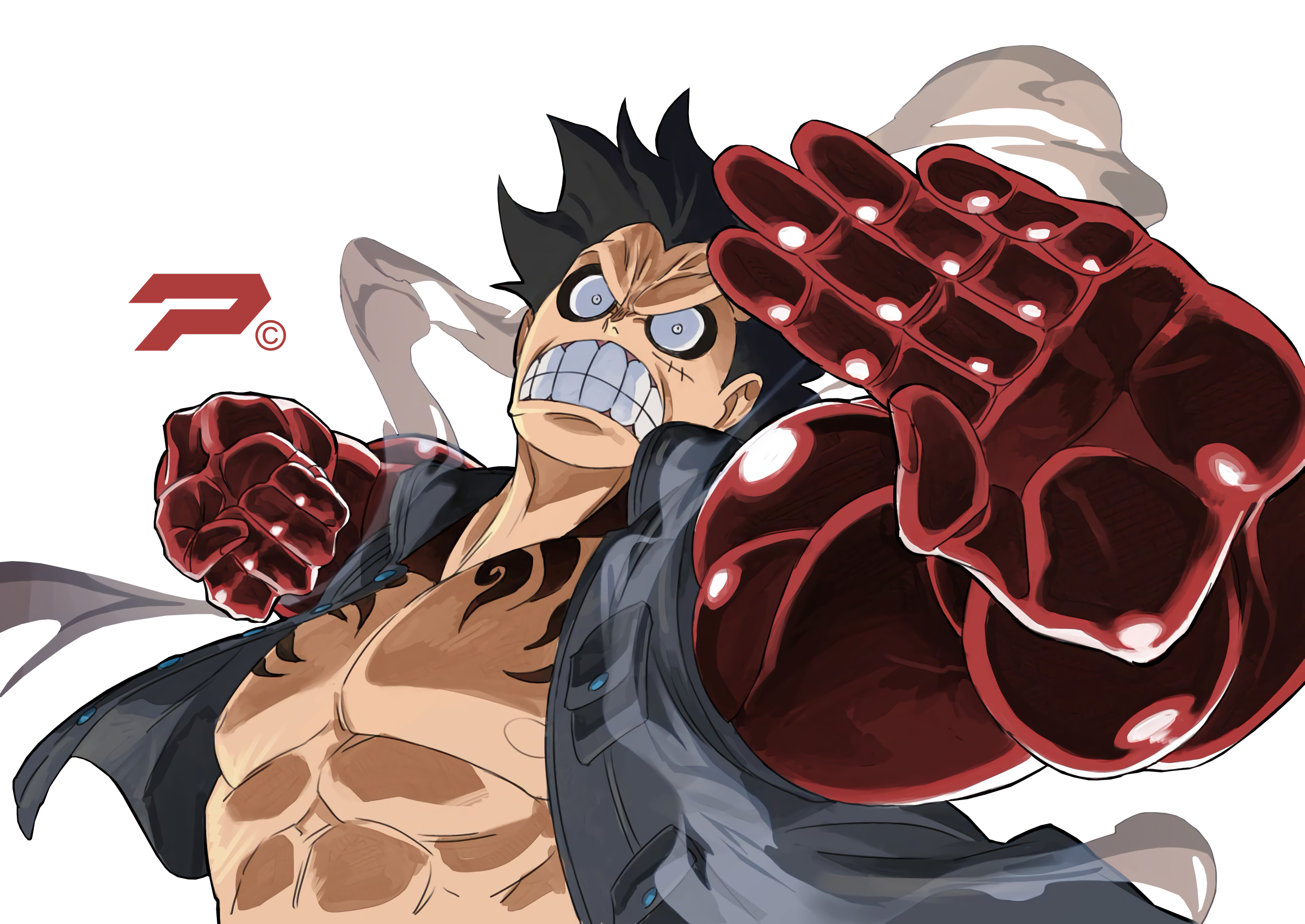 Monkey D. Luffy Gear 4 [One Piece] Render/png