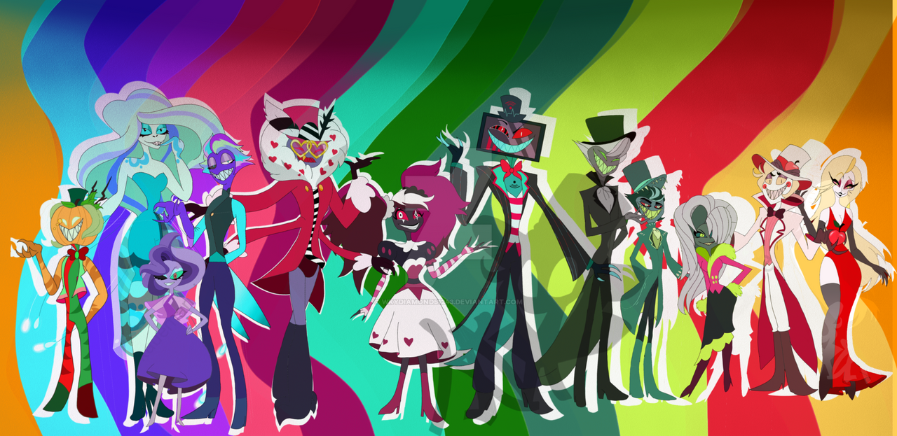 Hazbin hotel demons by WkyDiamond51243 on DeviantArt