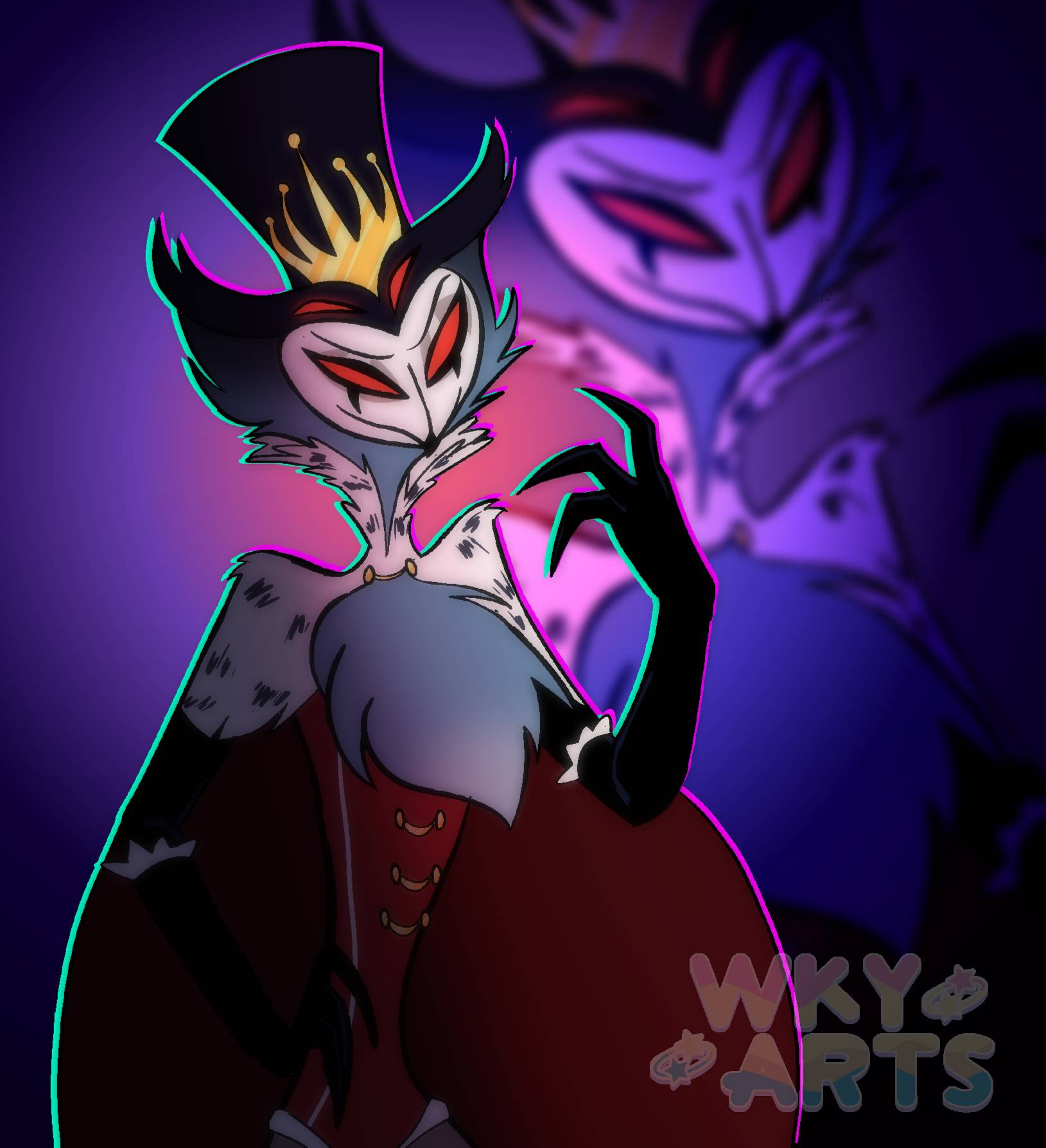 Stolas Custom Stolas Fanart by WkyDiamond51243 on DeviantArt