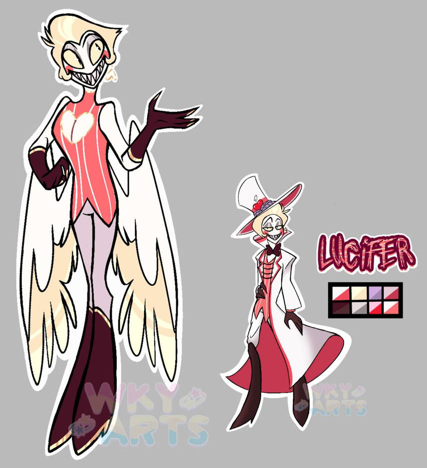 Lucifer By WkyDiamond51243 On DeviantArt husk-hazbin-hotel-vaggie-angel-dust-hazbin-hotel-alastor