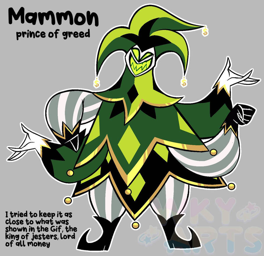 Mamon R Mammon -Greed by WkyDiamond51243 on DeviantArt