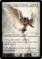Akroma Angel of Wrath ALT Art